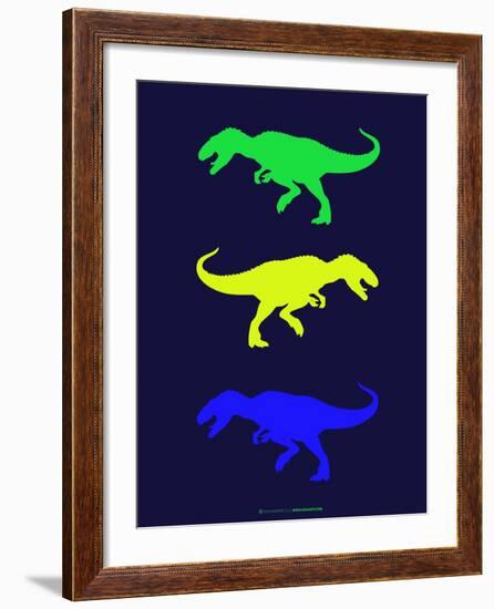 Dinosaur Family 23-NaxArt-Framed Art Print