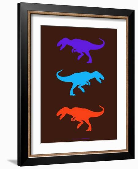 Dinosaur Family 24-NaxArt-Framed Art Print