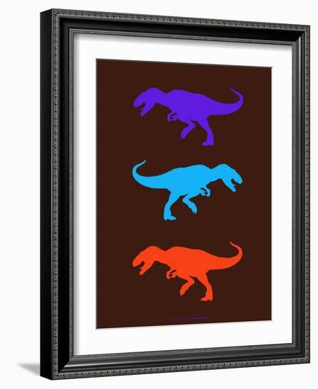 Dinosaur Family 24-NaxArt-Framed Art Print