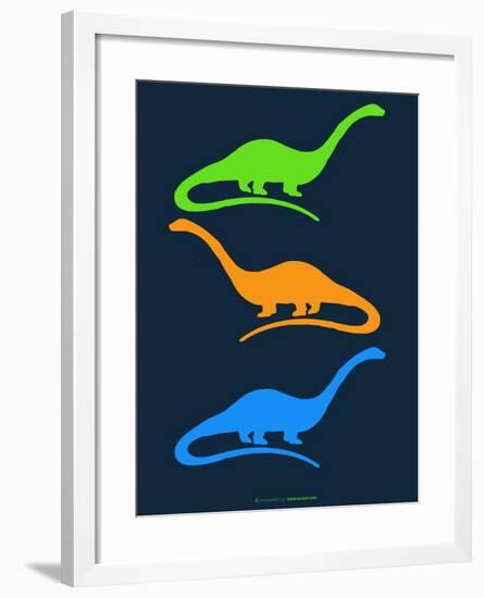 Dinosaur Family 25-NaxArt-Framed Art Print
