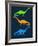 Dinosaur Family 25-NaxArt-Framed Art Print