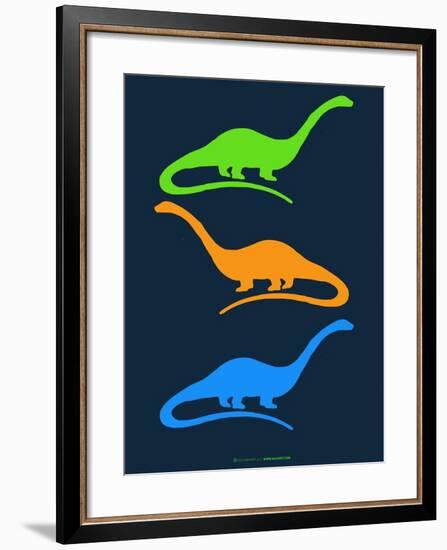 Dinosaur Family 25-NaxArt-Framed Art Print