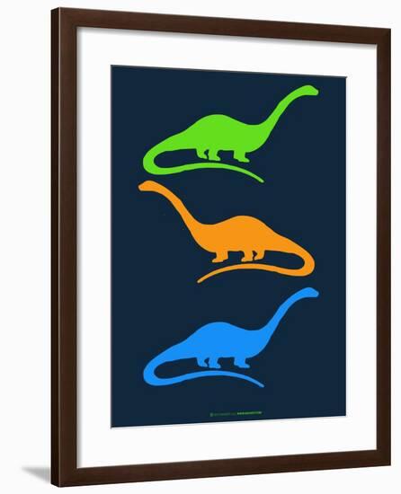 Dinosaur Family 25-NaxArt-Framed Art Print