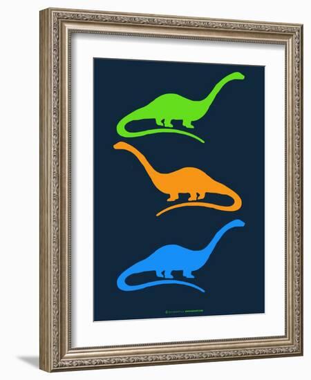 Dinosaur Family 25-NaxArt-Framed Art Print