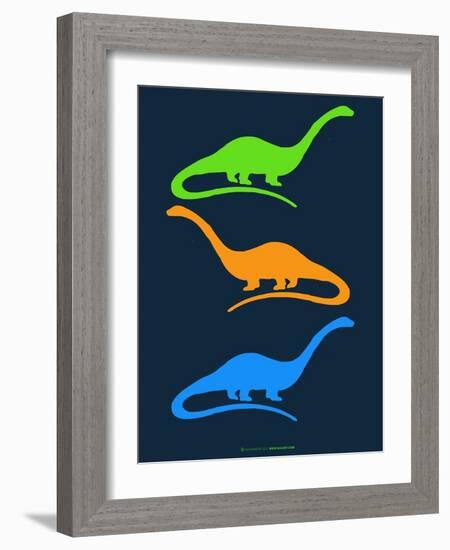 Dinosaur Family 25-NaxArt-Framed Art Print