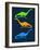 Dinosaur Family 25-NaxArt-Framed Art Print