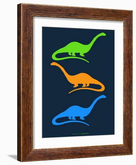 Dinosaur Family 25-NaxArt-Framed Art Print