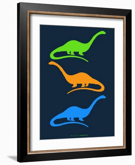 Dinosaur Family 25-NaxArt-Framed Art Print