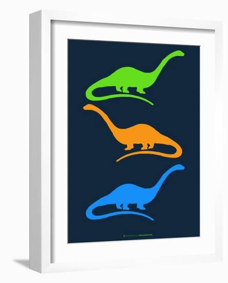 Dinosaur Family 25-NaxArt-Framed Art Print