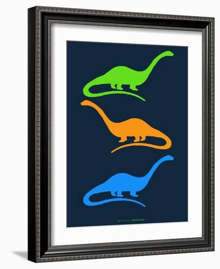 Dinosaur Family 25-NaxArt-Framed Art Print