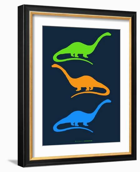 Dinosaur Family 25-NaxArt-Framed Art Print