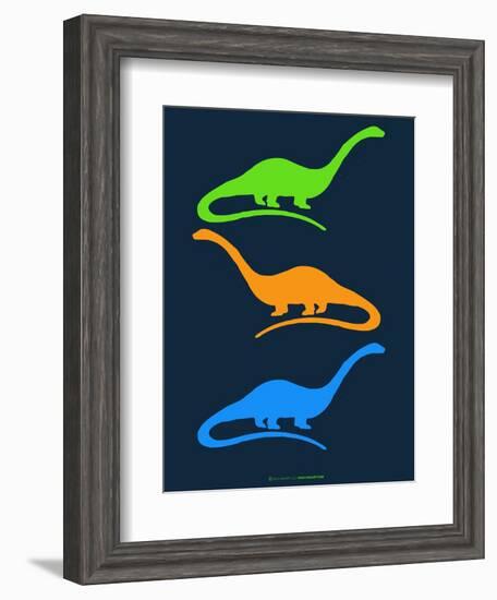 Dinosaur Family 25-NaxArt-Framed Art Print