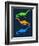 Dinosaur Family 25-NaxArt-Framed Art Print