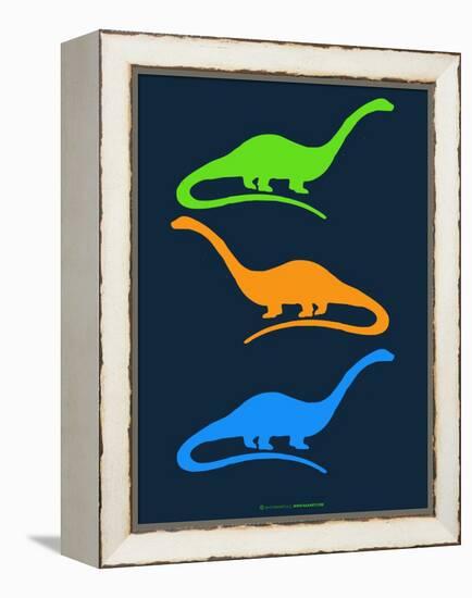 Dinosaur Family 25-NaxArt-Framed Stretched Canvas