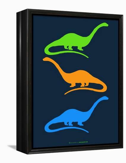 Dinosaur Family 25-NaxArt-Framed Stretched Canvas