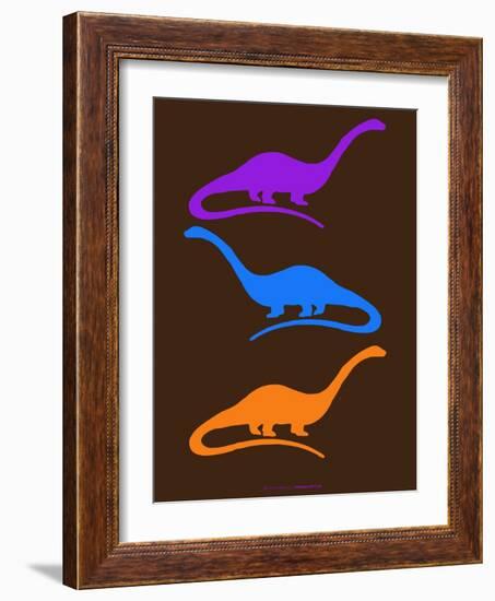 Dinosaur Family 26-NaxArt-Framed Art Print