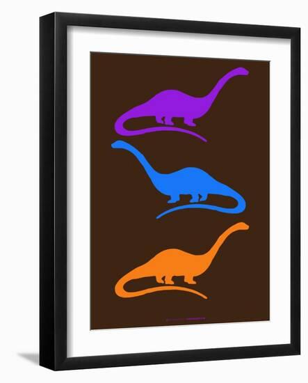 Dinosaur Family 26-NaxArt-Framed Art Print