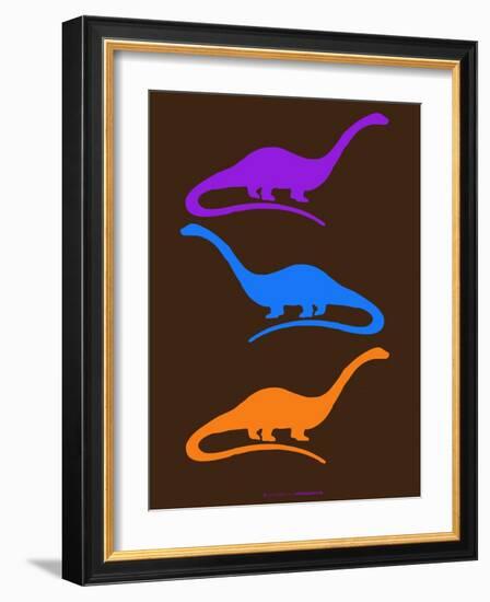 Dinosaur Family 26-NaxArt-Framed Art Print