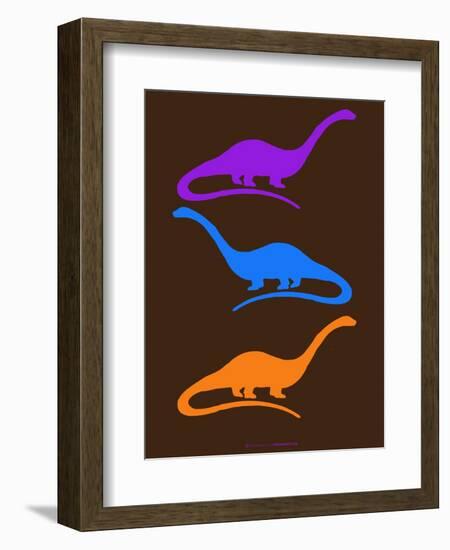 Dinosaur Family 26-NaxArt-Framed Art Print