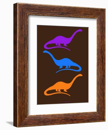 Dinosaur Family 26-NaxArt-Framed Art Print