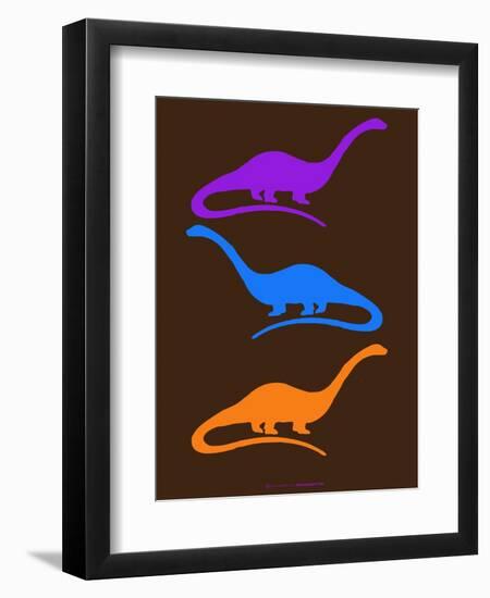 Dinosaur Family 26-NaxArt-Framed Art Print