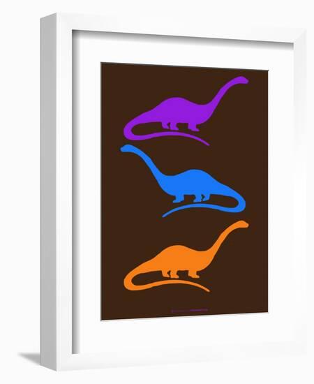 Dinosaur Family 26-NaxArt-Framed Art Print