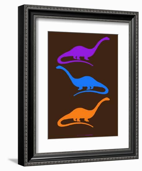 Dinosaur Family 26-NaxArt-Framed Art Print