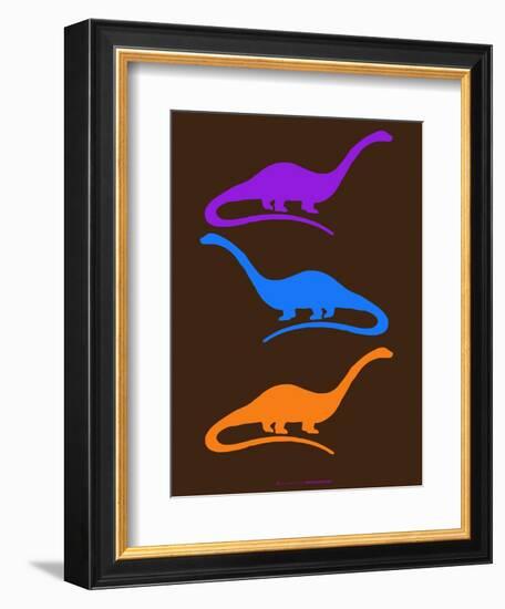 Dinosaur Family 26-NaxArt-Framed Art Print