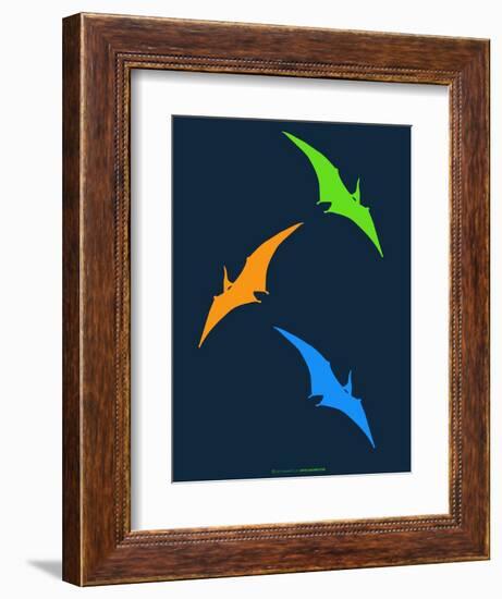 Dinosaur Family 27-NaxArt-Framed Art Print