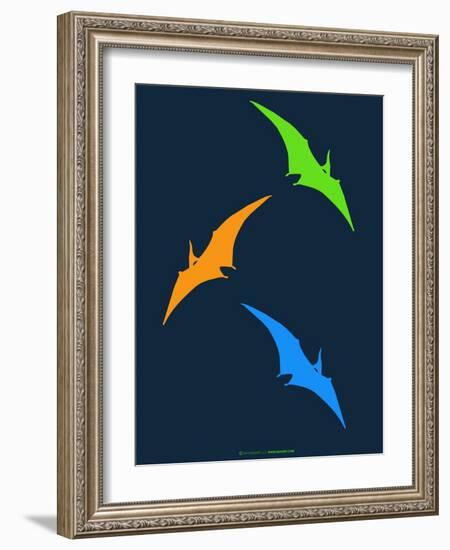 Dinosaur Family 27-NaxArt-Framed Art Print
