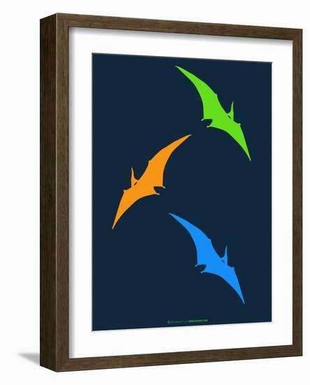 Dinosaur Family 27-NaxArt-Framed Art Print