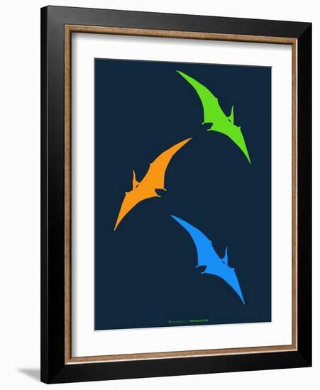 Dinosaur Family 27-NaxArt-Framed Art Print