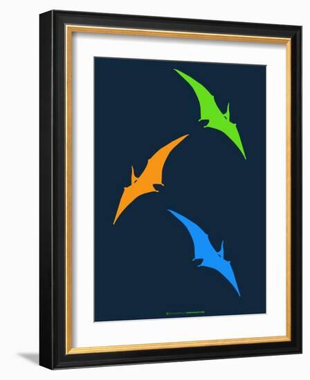 Dinosaur Family 27-NaxArt-Framed Art Print