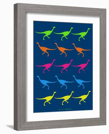 Dinosaur Family 3-NaxArt-Framed Art Print