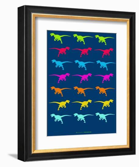 Dinosaur Family 5-NaxArt-Framed Art Print