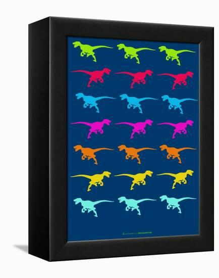 Dinosaur Family 5-NaxArt-Framed Stretched Canvas