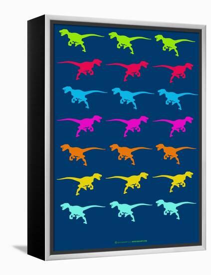 Dinosaur Family 5-NaxArt-Framed Stretched Canvas