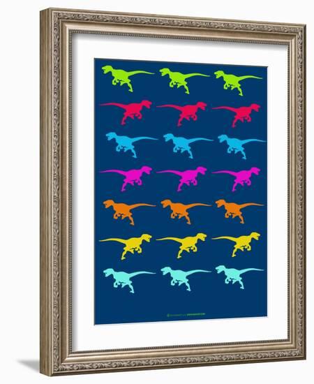 Dinosaur Family 5-NaxArt-Framed Art Print