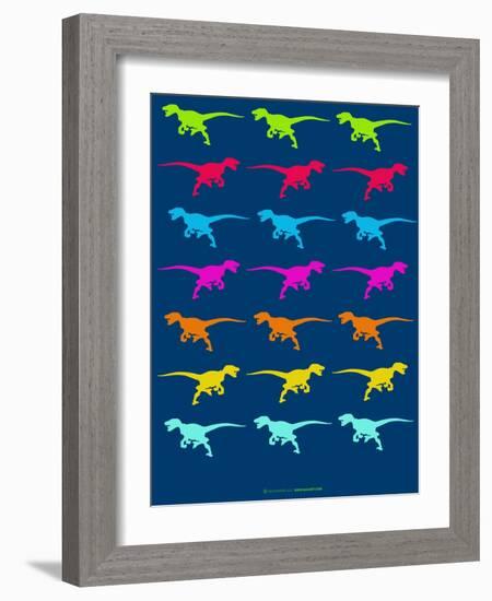 Dinosaur Family 5-NaxArt-Framed Art Print