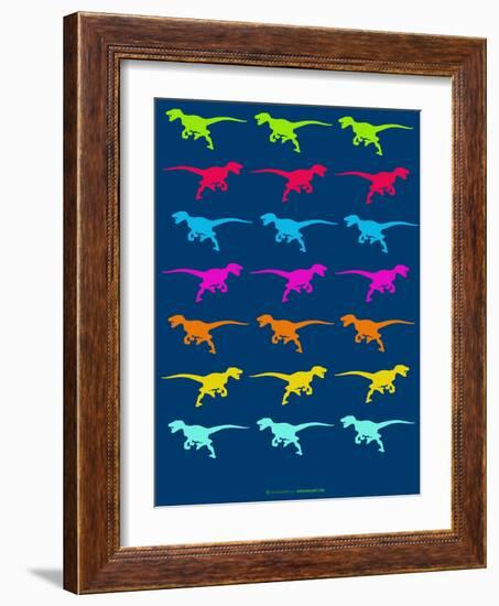 Dinosaur Family 5-NaxArt-Framed Art Print