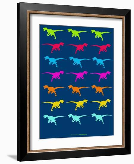 Dinosaur Family 5-NaxArt-Framed Art Print