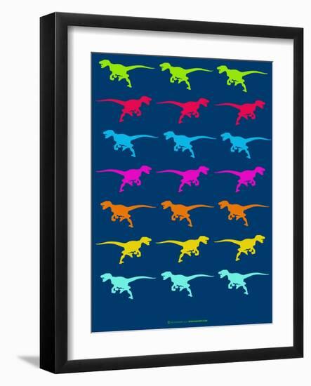 Dinosaur Family 5-NaxArt-Framed Art Print