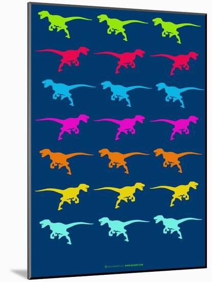 Dinosaur Family 5-NaxArt-Mounted Art Print