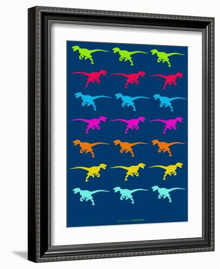 Dinosaur Family 5-NaxArt-Framed Art Print