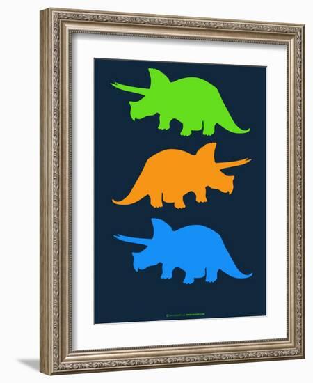 Dinosaur Family 6-NaxArt-Framed Art Print