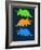 Dinosaur Family 6-NaxArt-Framed Art Print