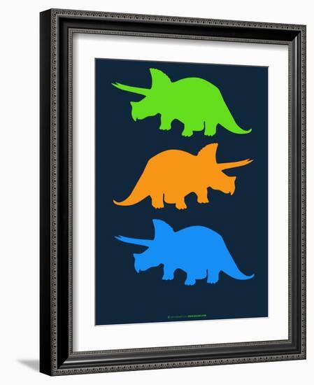 Dinosaur Family 6-NaxArt-Framed Art Print