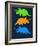 Dinosaur Family 6-NaxArt-Framed Art Print