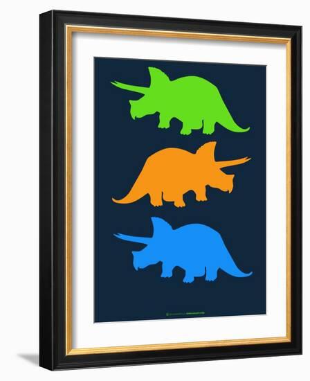 Dinosaur Family 6-NaxArt-Framed Art Print