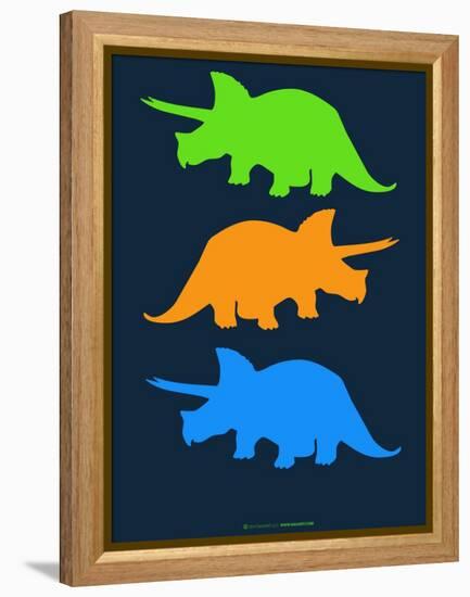 Dinosaur Family 6-NaxArt-Framed Stretched Canvas